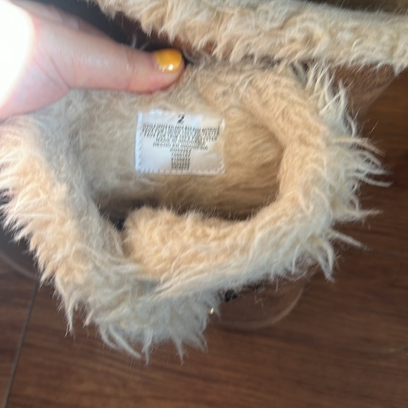 Girls Buckle Faux Suede Boots - Picture 6 of 6